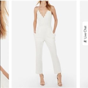 Express Lace Top Jumpsuit